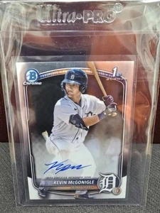 2025 Topps Bowman Baseball - Kevin McGonigle - Autograph- 1st Bowman - Picture 1 of 6