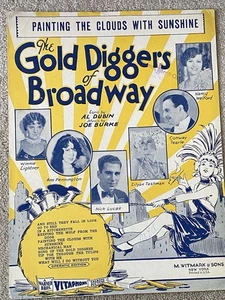 Pintando las nubes con sol 1929 excavadores de oro de Broadway por Dubin, Burke - Imagen 1 de 6