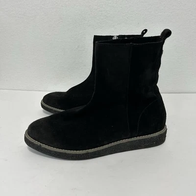 Botines informales de gamuza negros TRASK para mujer talla 8,5 M Chukka Foto 1 de 4