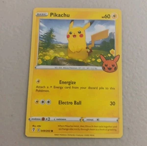 Tarjeta Pokémon Pikachu - Promo (Truco o Comercio Halloween) 49/203 Casi Nueva  - Imagen 1 de 2