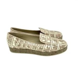 Tapeet Vicini women's leather loafer flats size 5.5 - Picture 1 of 5