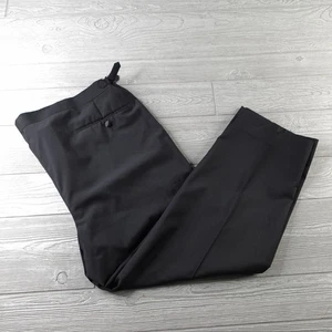SuitSupply Reda 1865 Tuxedo Trouser Pants Mens 42x27 Black Wool Straight Leg - Picture 1 of 10