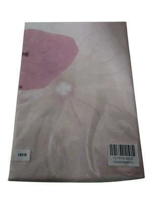 Bettwäsche Garnitur Blume Rosa 4er Set - Mikrofaser - NEU - Bild 1 von 2