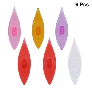 6 Pcs Navetta Per Tessitura Navette Chiacchierino Maglieria Fai Da - Foto 1 di 12