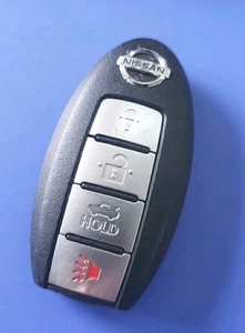 OEM Nissan Smart Key 4 Button Remote CWTWB1U840 1788D-FWB1U840 - NO KEY - Picture 1 of 2