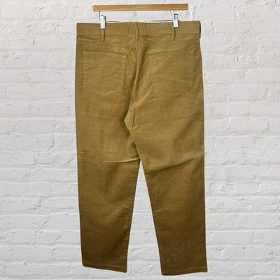 Pantalones de pana Orvis vintage marrón algodón pierna recta Portugal para hombre 36x32 Foto 1 de 4