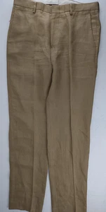 J. Crew 100% Leinen Hose Herren Größe 30x31 braun gebraucht - Bild 1 von 4