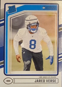 NFL, Los Angeles Rams, Jared Verse, Donruss,  Rated Rookie, No.341 - Bild 1 von 2