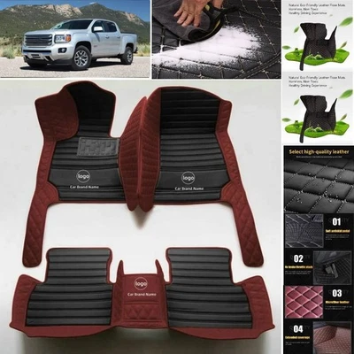 For GMC Yukon XL Car Floor Mats Luxury Waterproof Liners Carpets Cargo Custom - Изображение 1 из 4