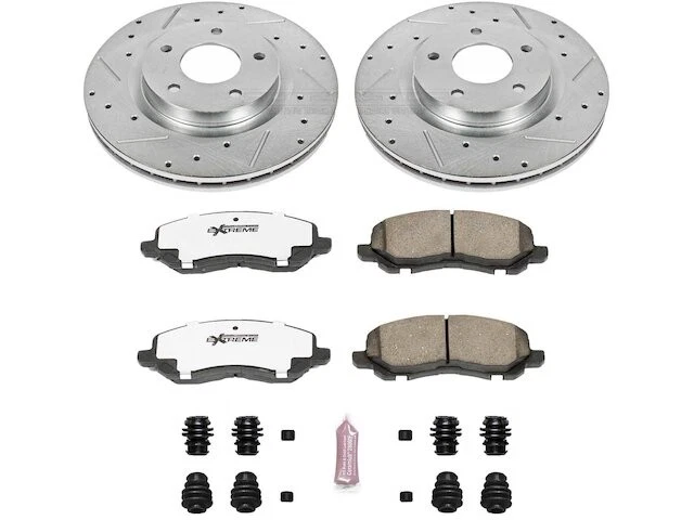 Brake Pad and Rotor Kit For 200 Sebring Avenger Caliber Compass Patriot KK64K9 - Image 1 of 1