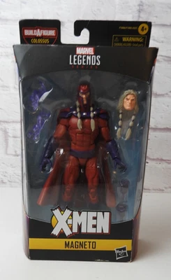 Marvel Legends X-Men Magneto  6" figure Hasbo BAF Colossus  boxed complete - Image 1 of 3