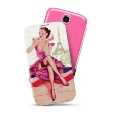 ETUI CACHE BATTERIE CELLULARLINE POUR SAMSUNG I9500 S4 VINTAGE - Photo 1/3