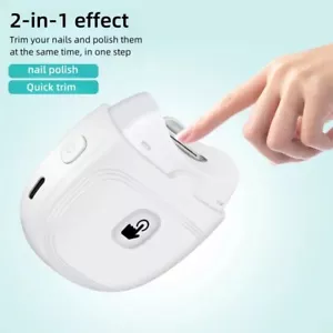 Sicherheit Elektrischer Nagelknipser Automatisch Dicke Nägel Trimmer Profi Werkzeug - Bild 1 von 17