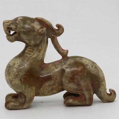 собранная китайская восточная культура, резной нефрит BiXie злой зверь D61 - Изображение 1 из 4