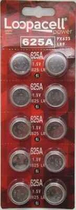 Batería alcalina 625A PX625A LR9 V625U PX625 - celda de moneda de larga duración de 1,5 V - Imagen 1 de 5