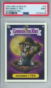 2023 Topps GPK X MLB Spazzatura Secchio Bambini Juan Soto Resurrect FOIL 130/250 PSA 9 - Foto 1 di 2