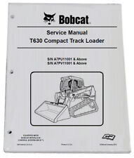 Bobcat T630 Track Loader Service Manual Shop Repair Book 2018 Version - 6987164