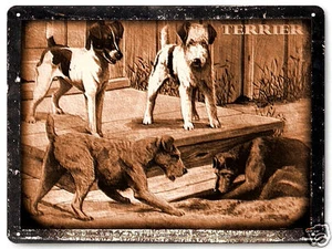 Boston Terrier METAL sign dog pet shop great gift vintage style wall decor 320 - Picture 1 of 1