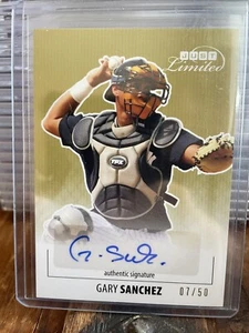 Gary Sanchez Just Limited 2012 autógrafo 7/50 - Imagen 1 de 2