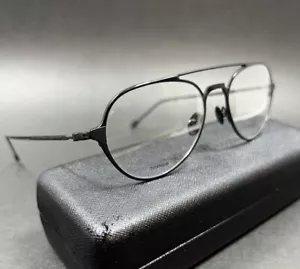 Monturas para gafas John Varvatos V164 negro aviador titanio borde completo 53-18-145 - Imagen 1 de 11