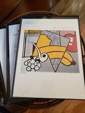 Roy Lichtenstein, Orig. Hand-signed Lithograph COA Cubist Still Life 039/200