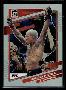 Charles Oliveira 2022 Panini Donruss Optic UFC Holo Silver Prizm Card #88 - Picture 1 of 2