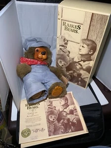 Vintage 1989 Raikes Bears Limited Edition Lionel Bear - Picture 1 of 8