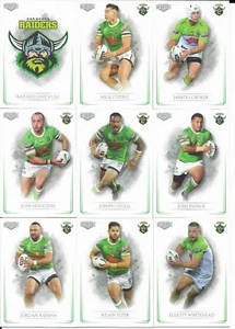 2019 NRL Elite Canberra RAIDERS Base Team Set - Picture 1 of 2