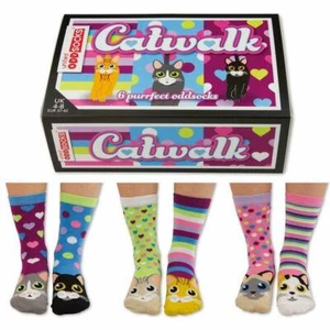 United Oddsocks Catwalk - Ladies Novelty Socks - Birthday Gift Christmas Gift - Picture 1 of 1