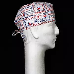 Cappello Scrub Partito Repubblicano su Tema Bianco - Foto 1 di 1