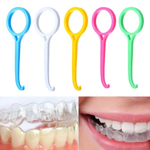 5Pcs Clear Aligner Removal Tool Remover for Invisible Brace Tooth Cleaning Care - Picture 1 of 10