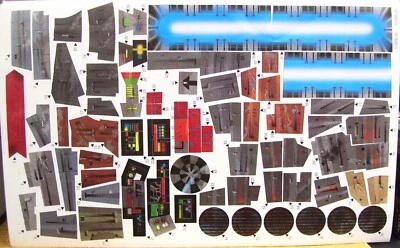 STAR WARS MILLENNIUM FALCON  POTF 1995 Sticker set original - Image 1 of 4