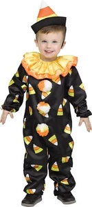 Toddler Candy Corn Clown Costume 24 Months-2T - Picture 1 of 2