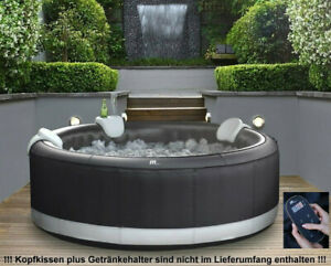 XXL Luxus Premium MSPA Whirlpool aufblasbar Outdoor+Indoor Pool Camaro 6 Pers.