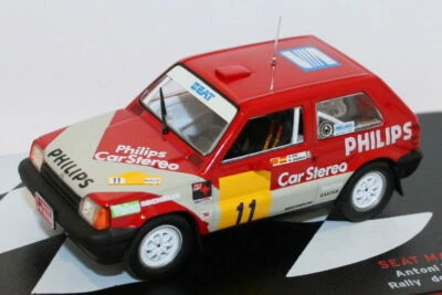 Altaya 1/43 Scale - Seat Marbella Proto - Rally De Tierra De Aviles 1988 #11 - Image 1 of 4