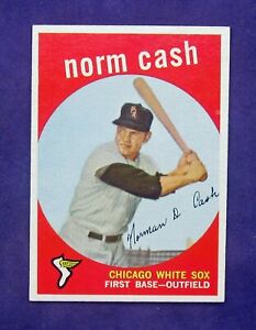 1959 Topps Norm Cash Rookie #509 *****Very Nice Looking Card*****