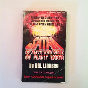 Vintage 1974 MM Paperback SATAN Is Alive and Well on Planet Earth Hal Lindsey 74 - Picture 1 of 7