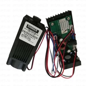 Módulo láser azul enfocable de calidad 450nm 5,5W 5500mW talla/quema - Imagen 1 de 12