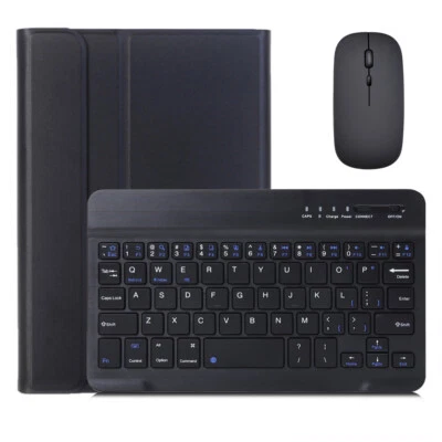 Capa teclado para Apple iPad Mini 1 2 3 4 5 6 capa teclado Bluetooth sem fio - Imagem 1 de 4
