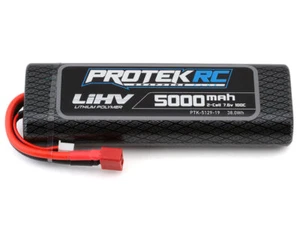 ProTek RC Graphene HV LiPo Stick Pack TCS Batteria 2S 7.6V 5000mAh 100C con... - Foto 1 di 2