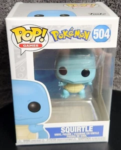 Funko Pop! Games | Pokémon | Squirtle | #504 | w/Soft Protector - Picture 1 of 6