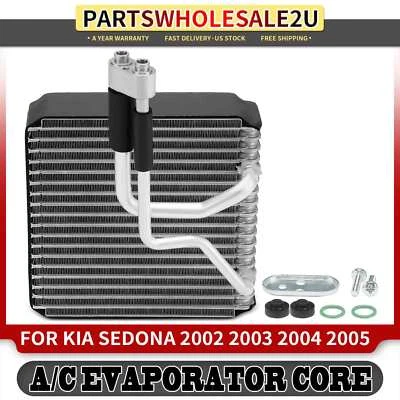 1x Front Side A/C Evaporator Core for Kia Sedona 2002 2003 2004 2005 Plate & Fin - Image 1 of 4