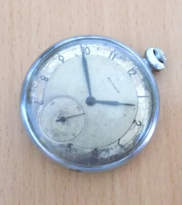 VINTAGE POCKET WACTH MOLNIJA MECHANICAL SOVIET USSR RUSSIAN 1960 year antique - Image 1 of 4