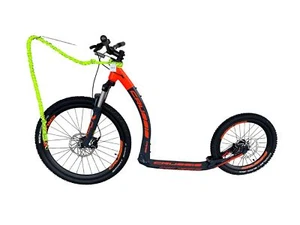 Dogscooter Edition Crussis Cross 6.2-2 Alu Orange Anthra mit Antenne u Zugleine - Bild 1 von 4