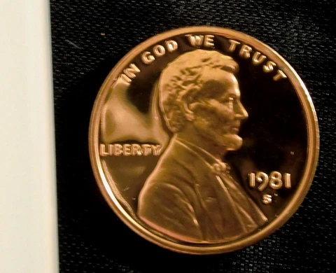 1981-s proof lincoln cent penny Cover