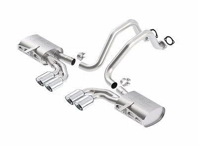 SISTEMA DE ESCAPE BORLA TOURING 1997-2004 CHEVROLET CHEVY CORVETTE C5/Z06 5.7L V8 - Imagem 1 de 2