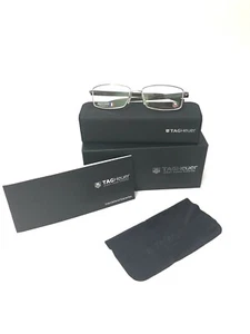 New 100% Authentic TAG HEUER Eyeglasses TH 8007 005 TMF 04381 Metal, France - Picture 1 of 10