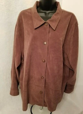 R & K Originals женская рубашка блузка размер 24WP 24W миниатюрный коричневый - Изображение 1 из 4