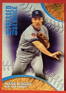 2016 Topps Wade Boggs Pressed Into Service insert #PIS-2 (Yankees) - Picture 1 of 1