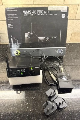 Sistema inalámbrico AKG WMS 40 Mini Pro SR40/PT40 Foto 1 de 4